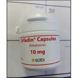Изображение товара: Орфадин Orfadin 10 мг/ 60 капсул